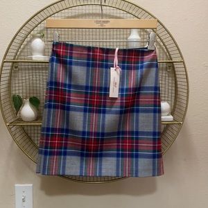 VINEYARD VINES PLAID SKIRT